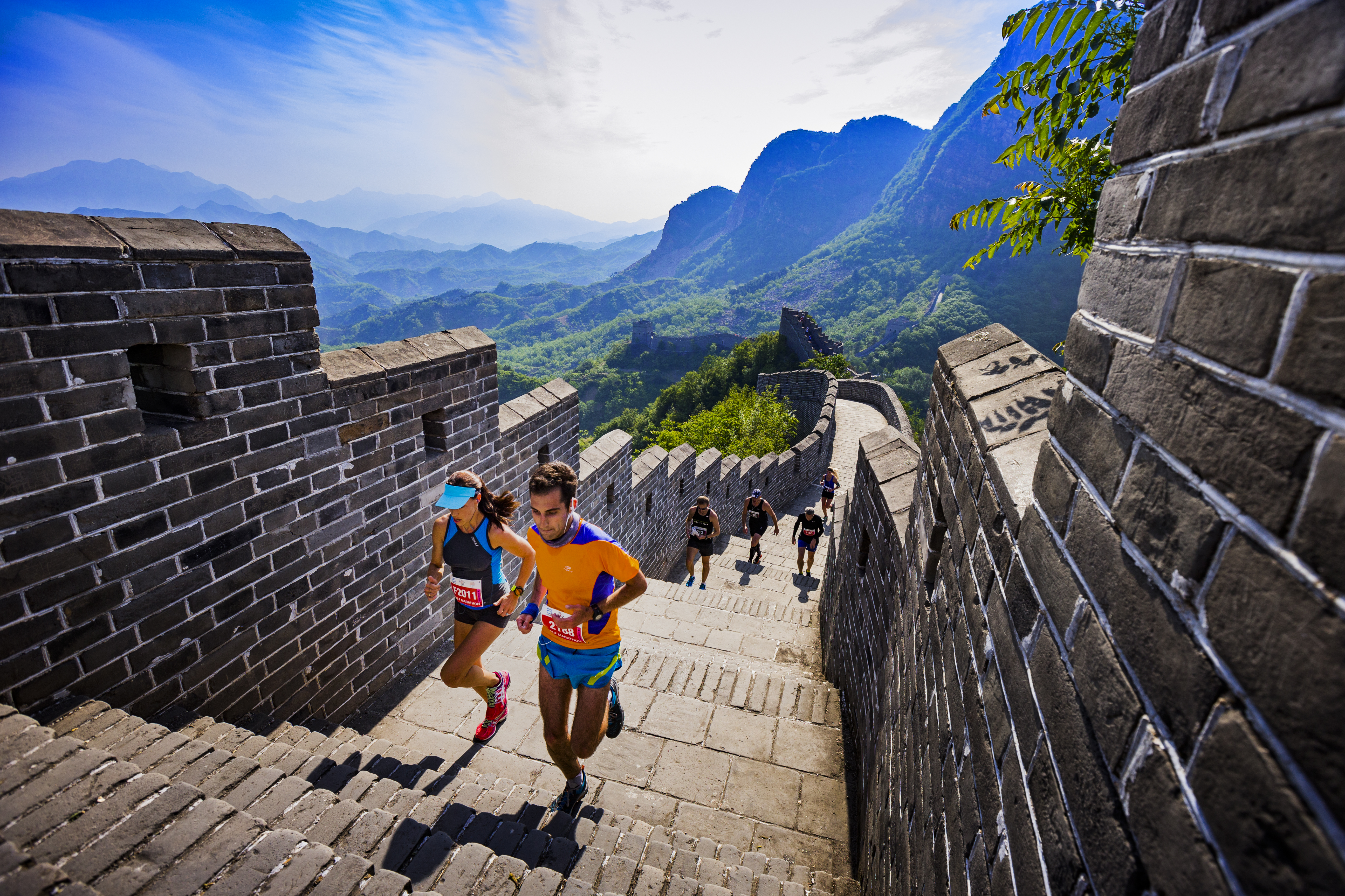 5 164 Treppenstufen In Die Geschichte Great Wall Marathon