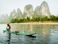 Fisherman on the Li River, Yangshuo