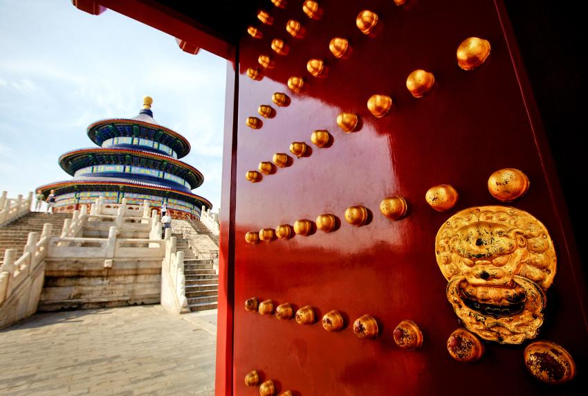 Temple of Heaven - View of Hall of Prayer